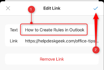 How to Rename a Hyperlink in Microsoft Outlook image 7