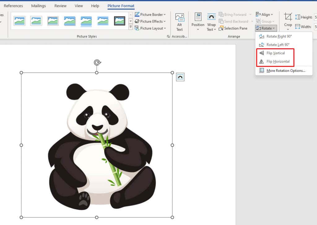 How to Rotate a Picture in Microsoft Word image 7