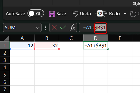 How to Anchor Cells in Microsoft Excel