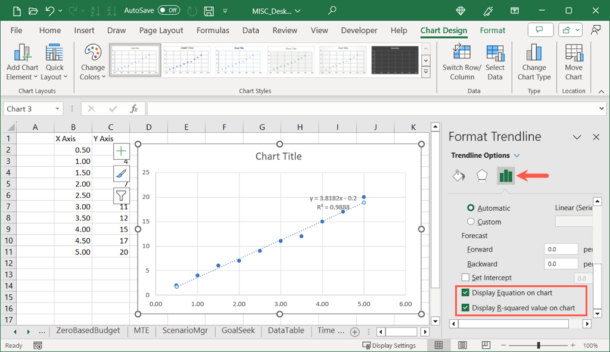 How to Create a Calibration Graph/Curve in Microsoft Excel