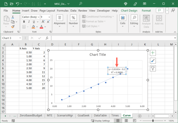 How to Create a Calibration Graph/Curve in Microsoft Excel