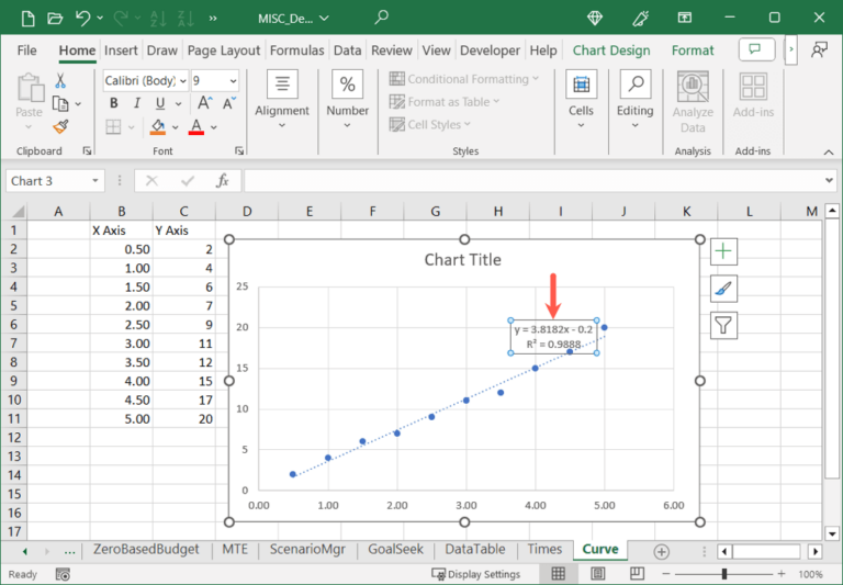 How to Create a Calibration Graph/Curve in Microsoft Excel