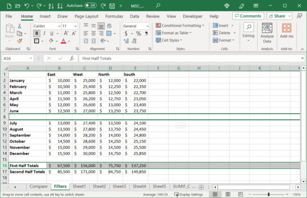 How to Move Rows in Microsoft Excel