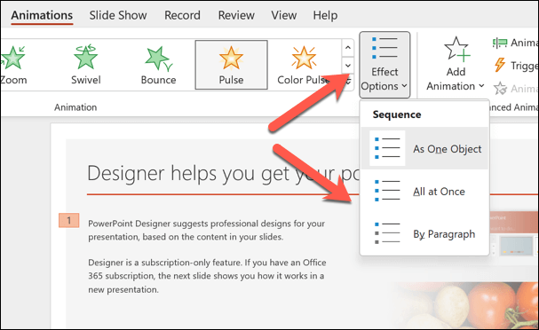 How to Change or Remove Animations From PowerPoint Slides image 4