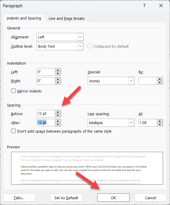 How to Change the Spaces Between Letters and Text in Microsoft Word image 12