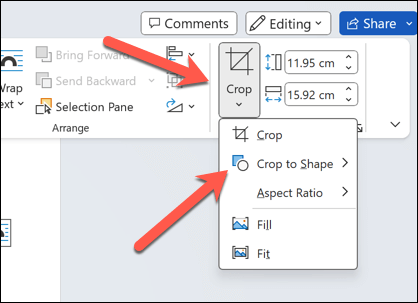 How to Crop Pictures in Microsoft Word image 5