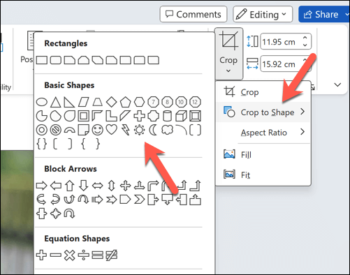 How to Crop Pictures in Microsoft Word image 6