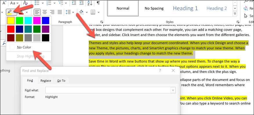 How to Highlight and Remove Highlights in Word Documents image 17