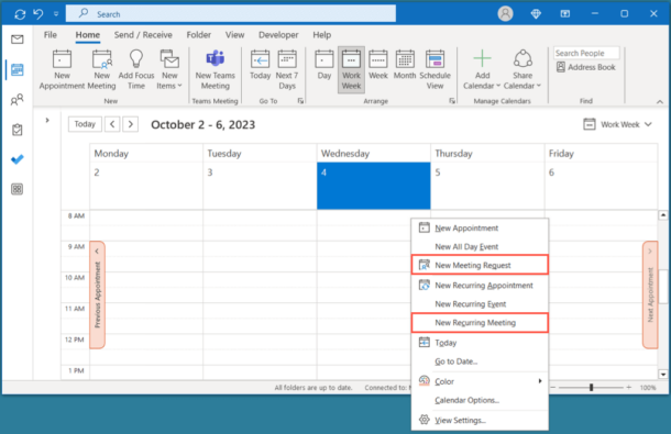 How to Schedule a Meeting in Microsoft Outlook