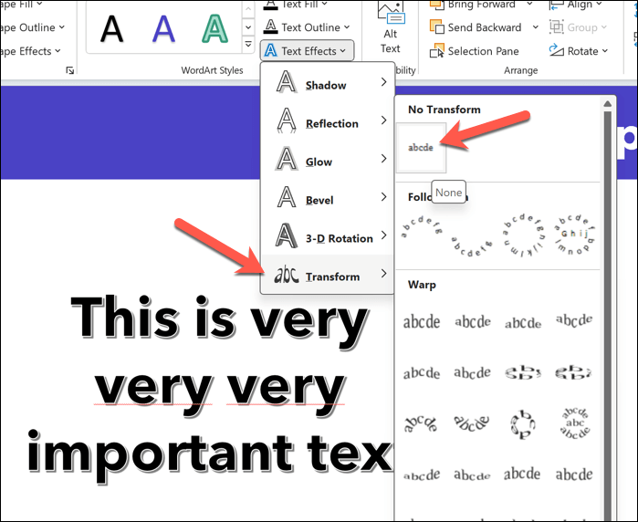 How to Curve Texts in Microsoft PowerPoint image 8
