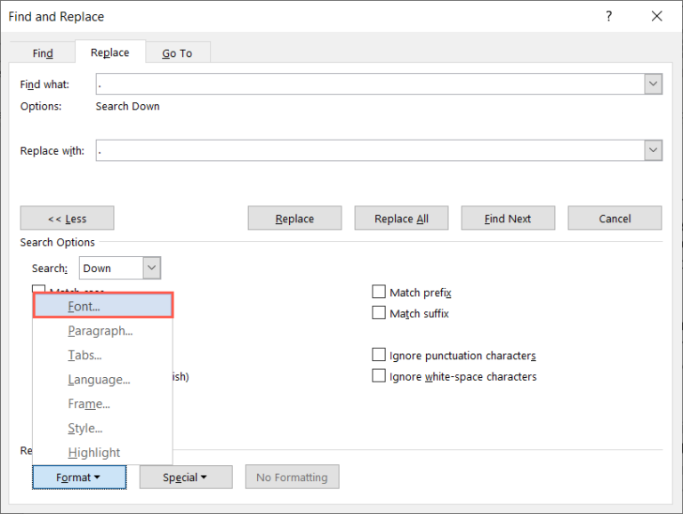How to Make Periods Bigger in Microsoft Word