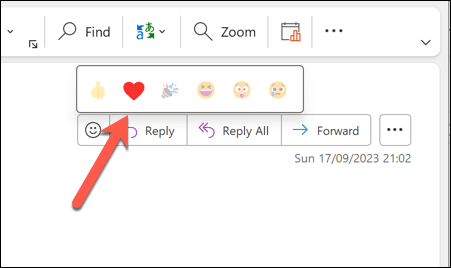 How to Use Reactions in Microsoft Outlook image 3