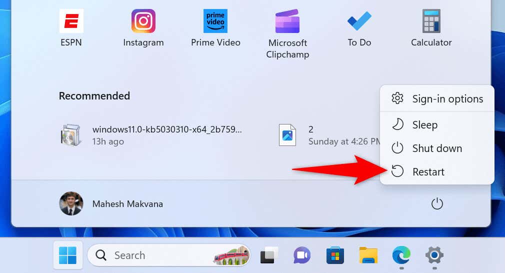 Snipping Tool Not Working? 8 Ways to Fix It on Windows image 5