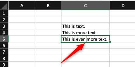 How to Start a New Line of Text in Microsoft Excel Cells image 2