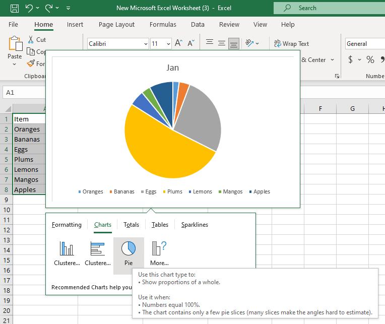 How to Use the Quick Analysis Tool in Microsoft Excel