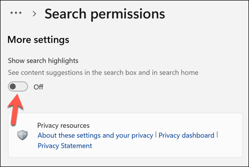 How to Enable or Turn Off Search Highlights in Windows 11 image 5