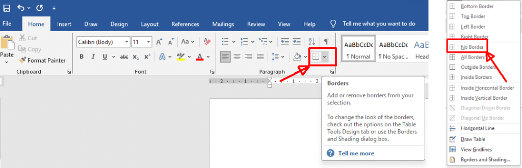 How To Remove Unwanted Lines In Word Documents