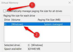 How To Increase Virtual Memory In Windows