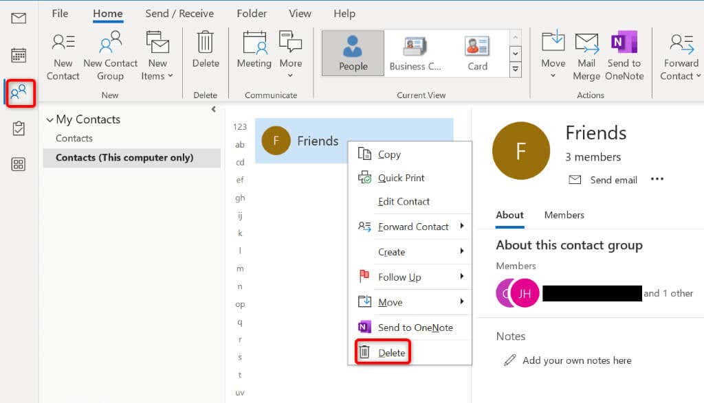 How to Make an Email Group in Microsoft Outlook image 10