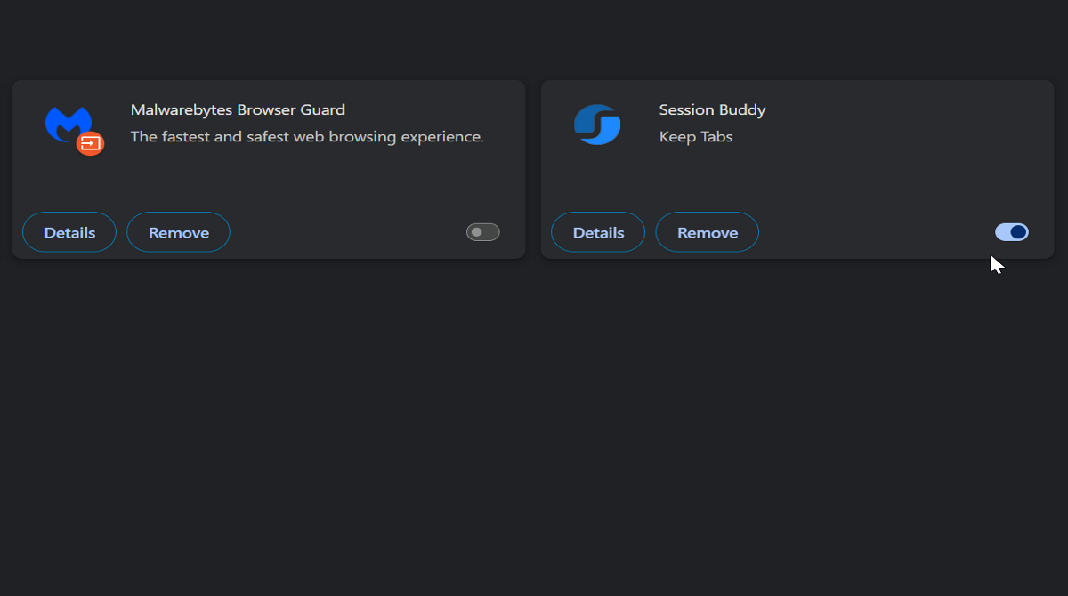 chrome_XZZ67yU497 - Help Desk Geek enable or remove session buddy