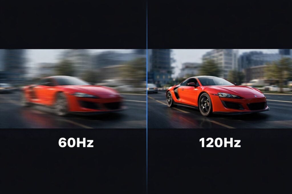 60 Hz vs 120 Hz Refresh Rate in PlayStation Portal Pro