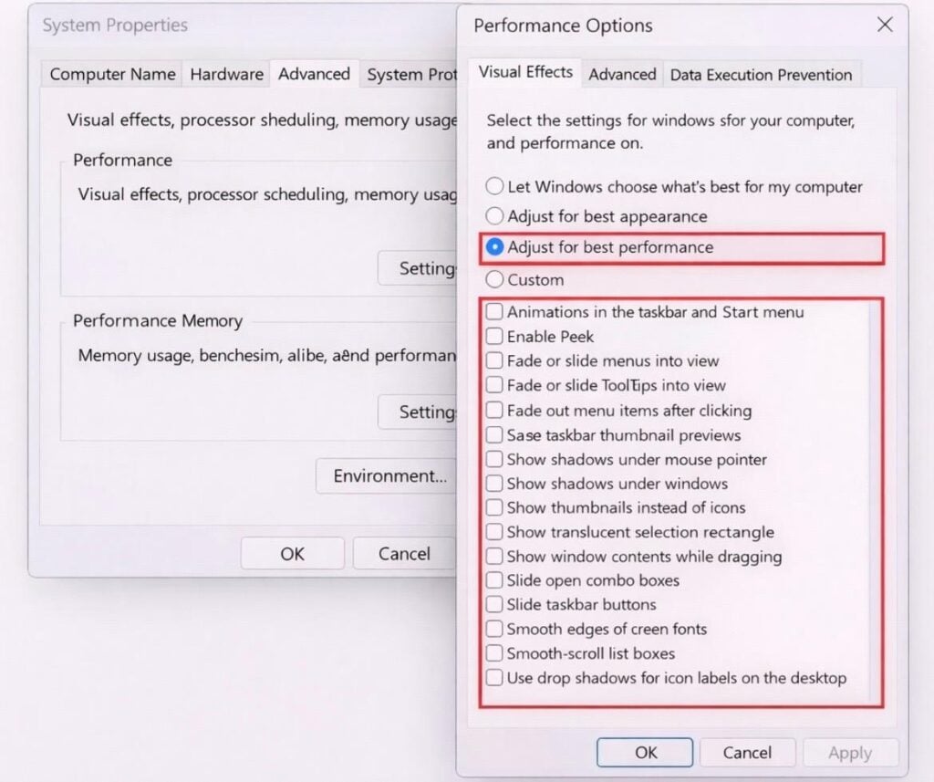 Disable visual effects - Help Desk Geek How to adjust visual effects for best performance on Windows 11