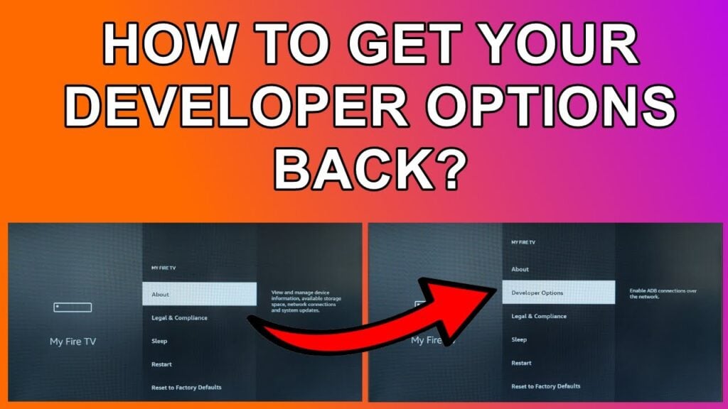 How to enable developer options - Help Desk Geek How to Turn on Developer Options on Firestick?