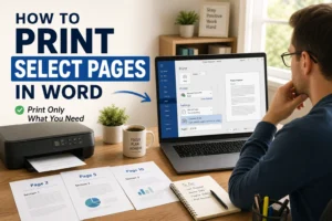 How to Print Specific Pages in Microsoft Word (Windows, Mac, and Web)