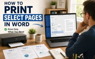 How to Print Specific Pages in Microsoft Word (Windows, Mac, and Web)