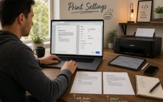 How to Remove Headers and Footers When Printing Web Pages