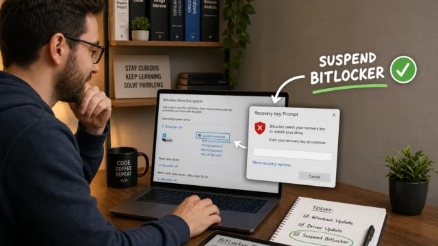 How to Turn Off BitLocker Before a Windows Update in 2026