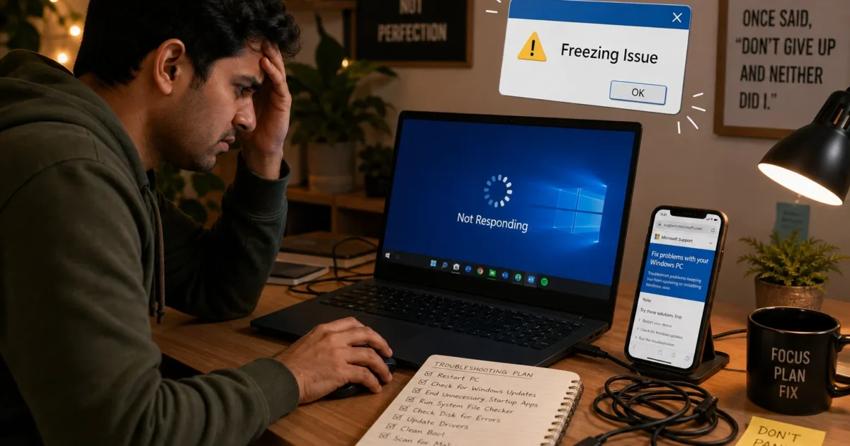 Windows 10 or 11 PC Freezes: A Step-by-Step Diagnostic Guide (2026)