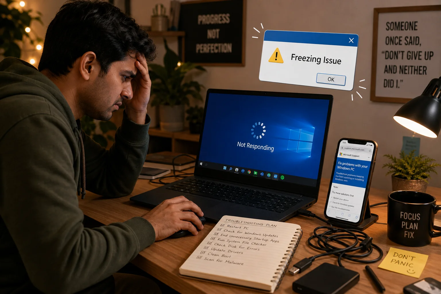 Windows 10 or 11 PC Freezes: A Step-by-Step Diagnostic Guide (2026)