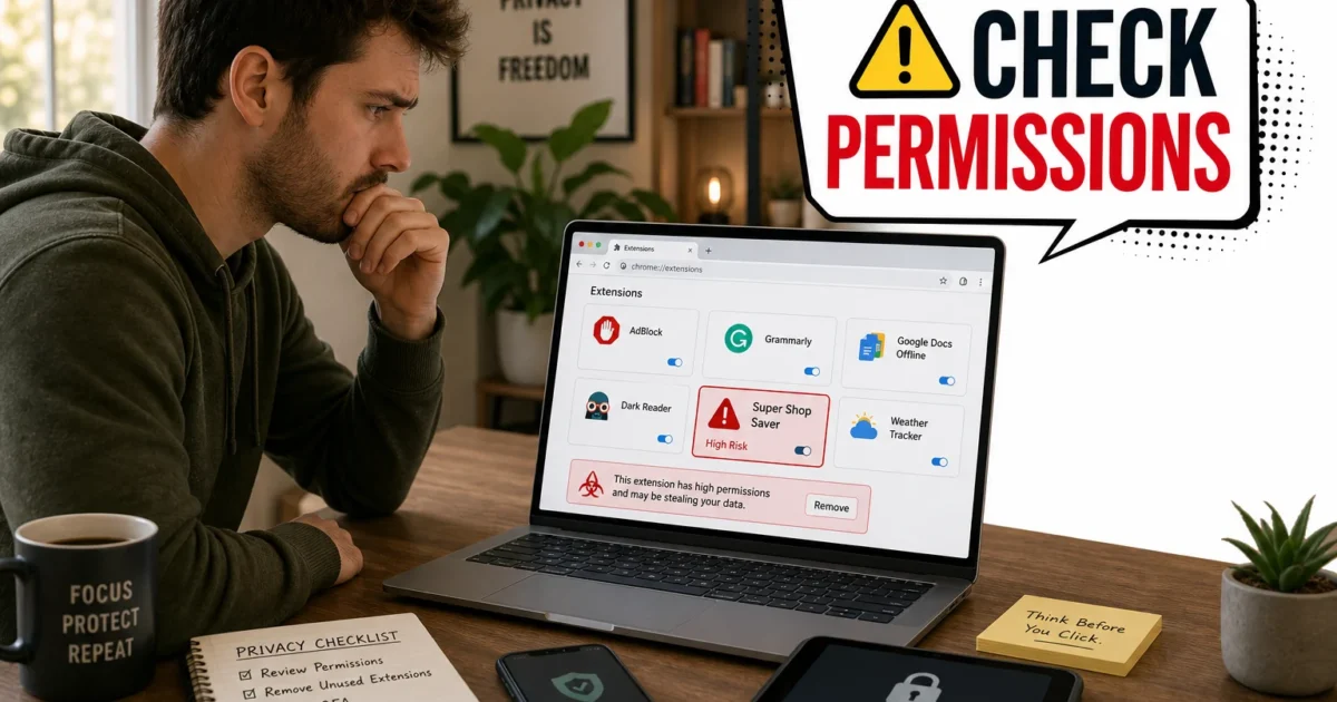 How to Check If a Chrome Extension Is Stealing Your Data