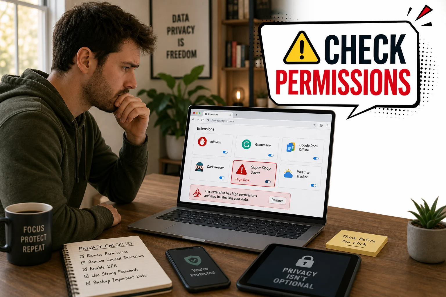 How to Check If a Chrome Extension Is Stealing Your Data