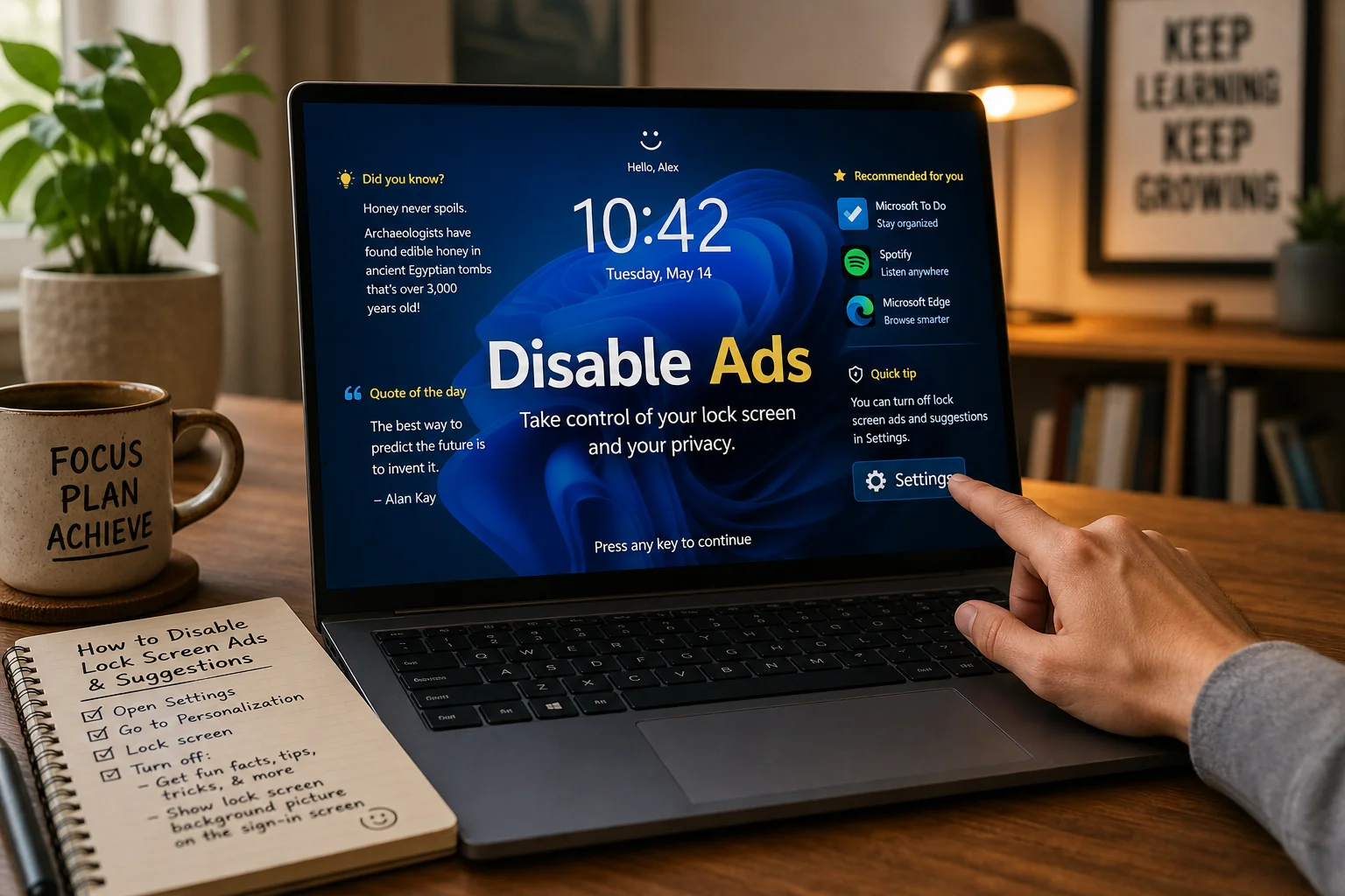 How to Disable Windows 11 Lock Screen Ads and Spotlight Tips