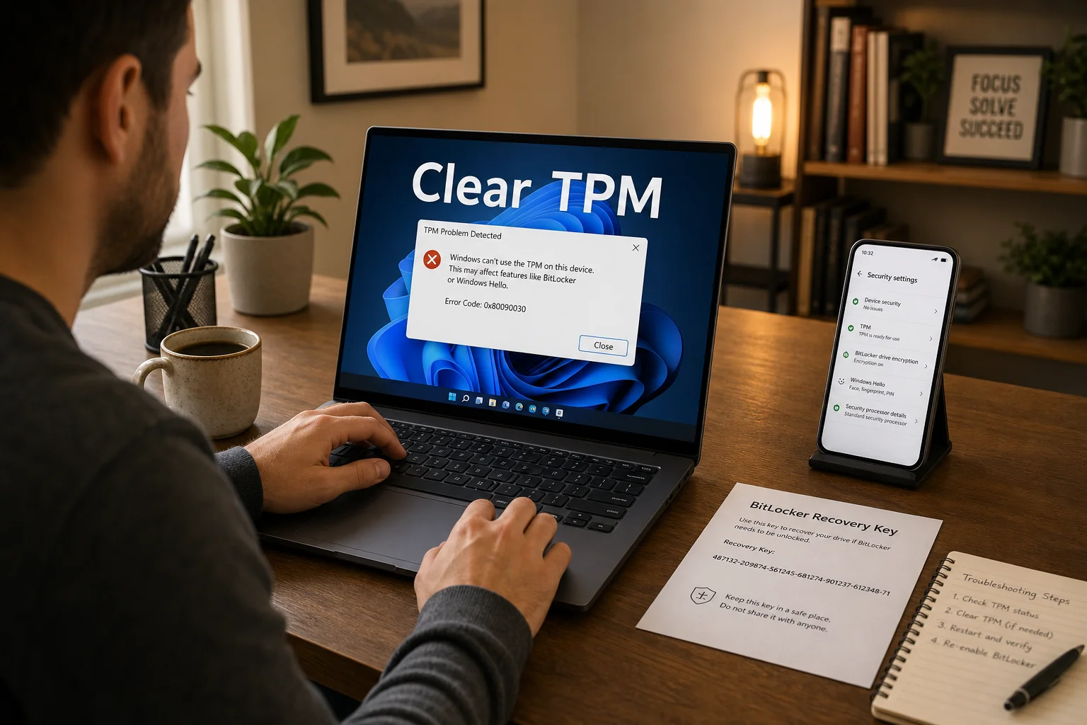 How to Clear the TPM Chip in Windows 11