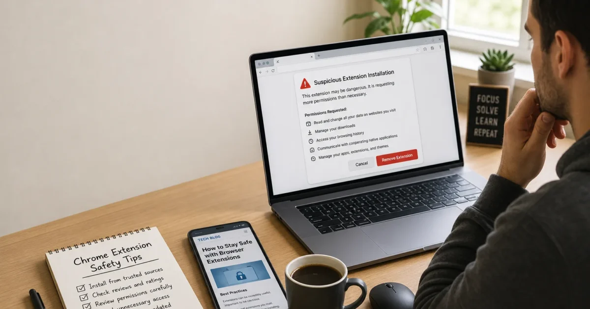 How to Spot a Fake or Malicious Chrome Extension Before You Install It