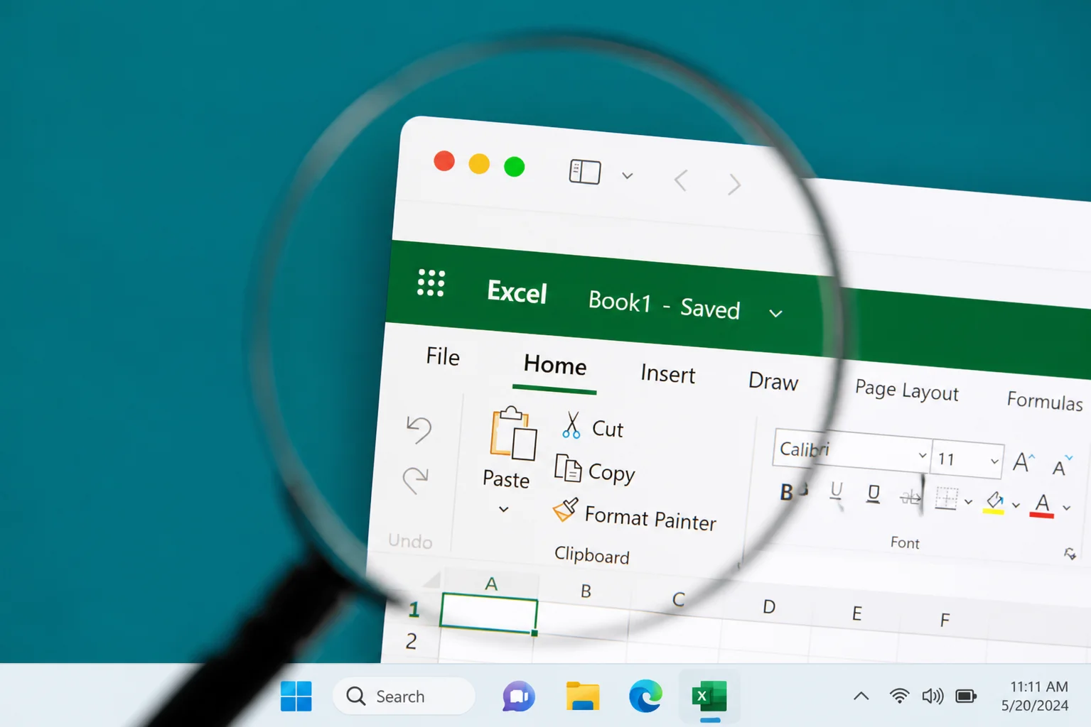 Microsoft Excel workbook
