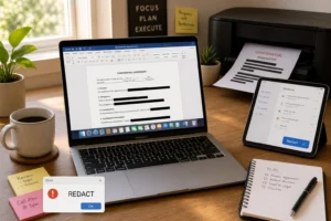 How to Redact Sensitive Information in Word and PDF Documents on Mac