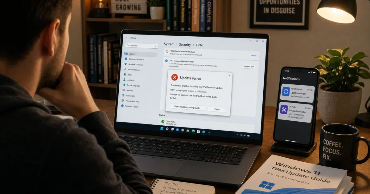 How to Update TPM Firmware in Windows 11 (Dell, HP, and Lenovo)