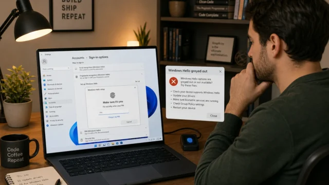 How to Set Up Windows Hello on a Local Account in Windows 11