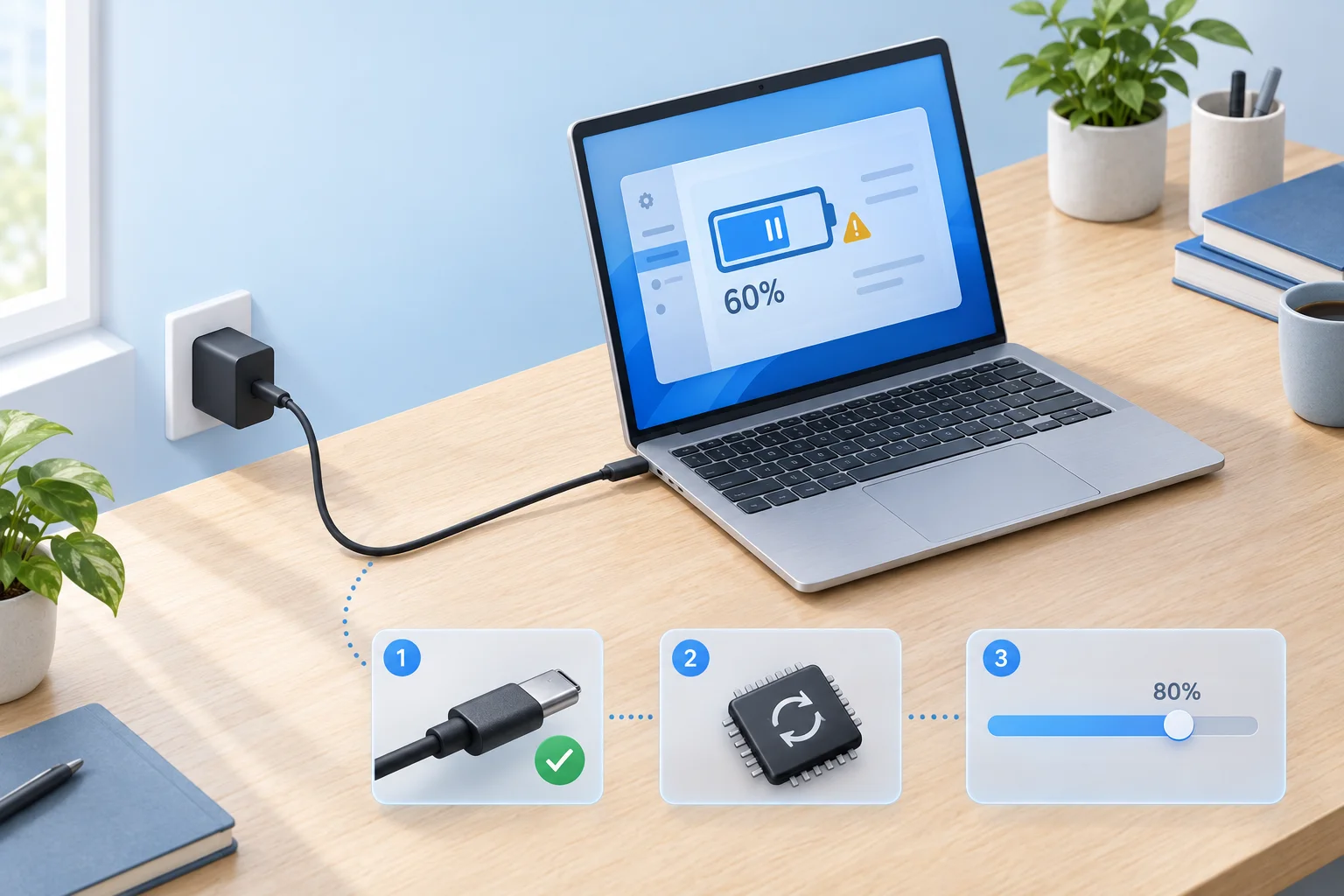 How to Fix "Plugged In, Not Charging" on a Windows 11 Laptop (Dell, HP, Lenovo, ASUS)