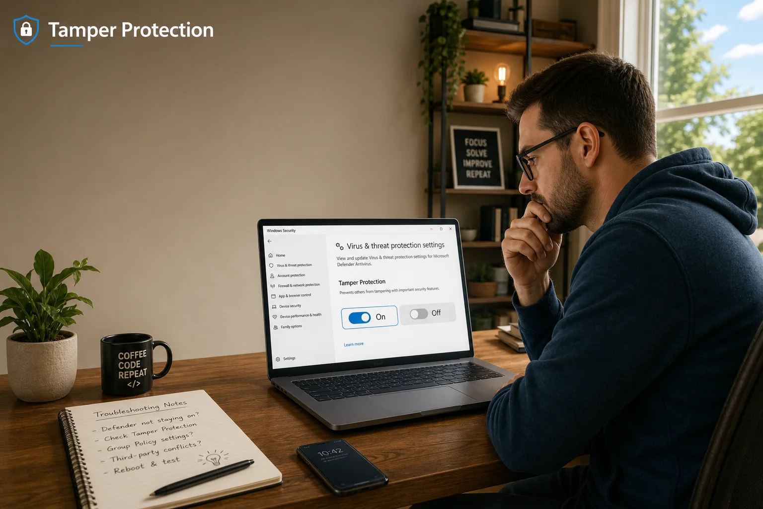 How to Turn On Windows Defender Tamper Protection in Windows 11