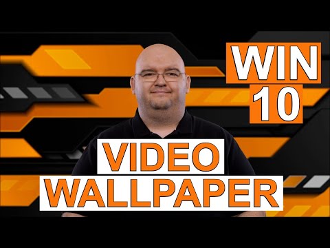 HOW TO USE A VIDEO WALLPAPER IN WINDOWS 10 (VLC Player/Desktop Live)