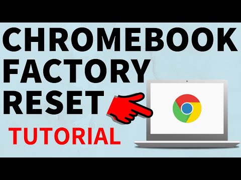 How to Factory Reset Chromebook - Powerwash Without a Password
